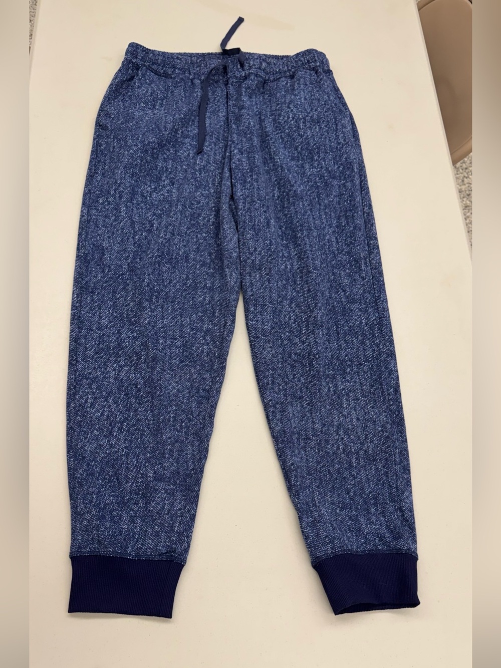 LuLaRoe Heathered Navy Blue Jogger jog comfy exercise lounge warm winter pants